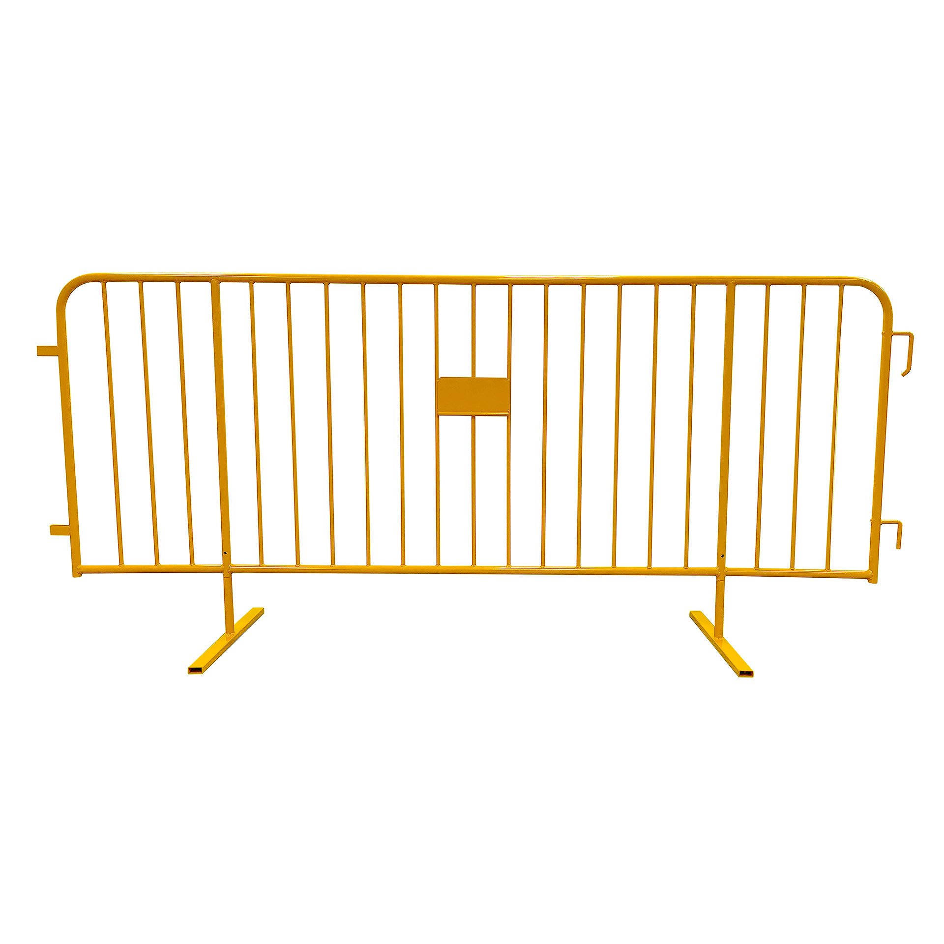 yellow barricade