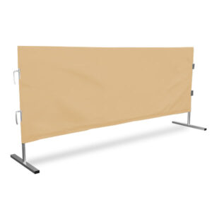 Beige Universal Extended Barricade Cover