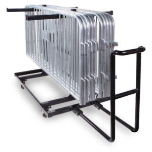 Picture of a barricade storage cart