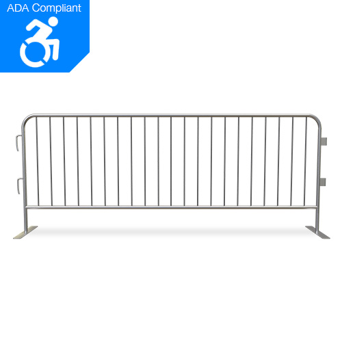 Creating seamless event flow with an ada compliant barricade