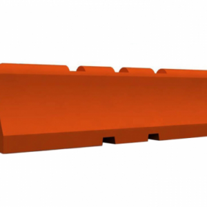 Orange Long Span Jersey Barrier