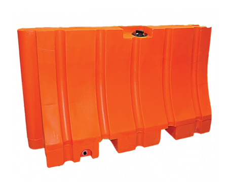 Orange Extra Height Jersey Barrier42x72